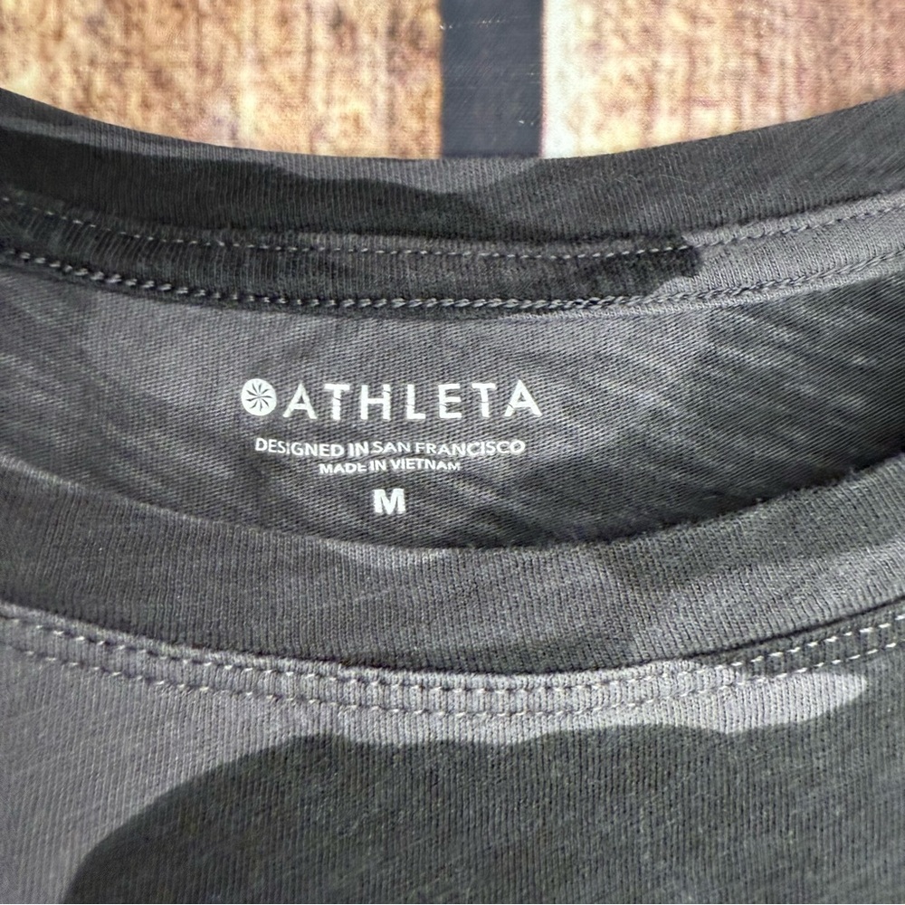 Athleta Camo Print T-Shirt - Picture 2 of 6